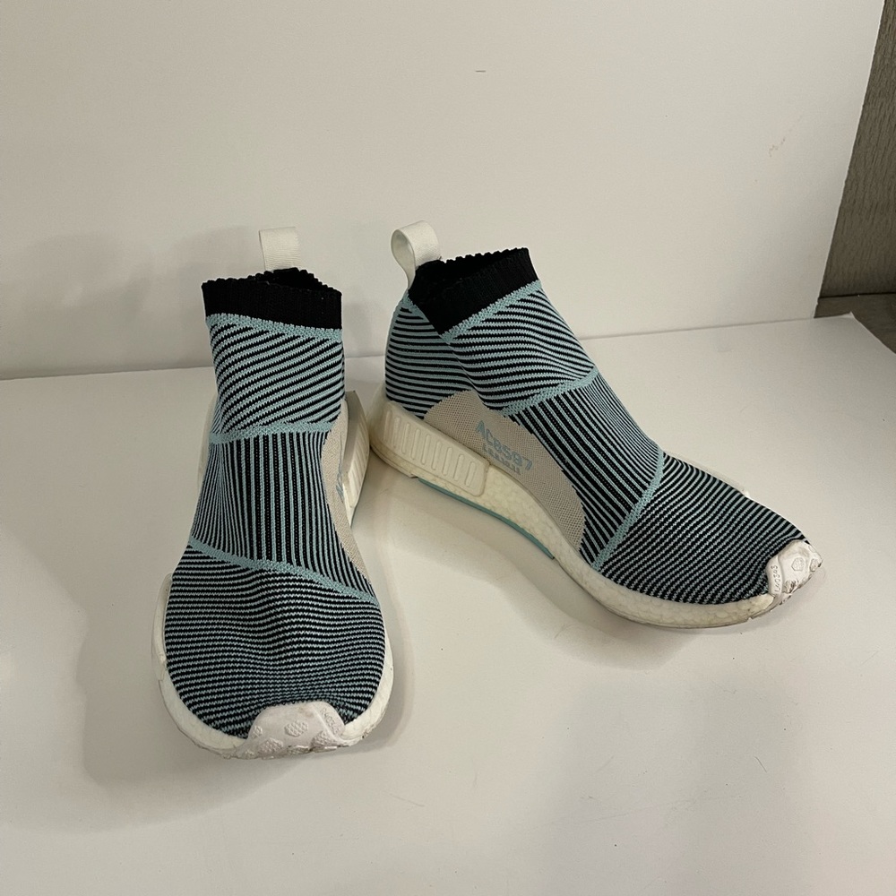 2018 Adidas Parley x NMD_CS1 prime knit ‘Blue Spirit’ size 10 Used